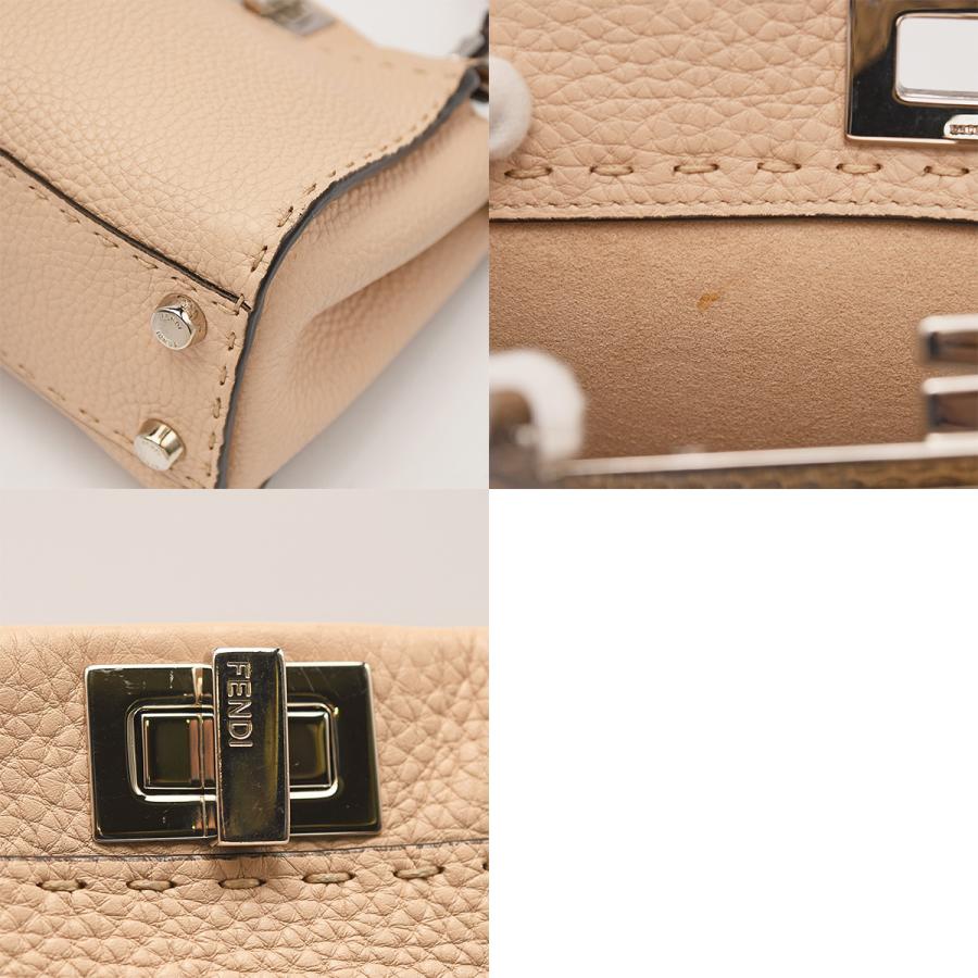 FENDI フェンディ ピーカブー ミニ 2way ハンドバッグ セレリア FENDI フェンディ ピーカブー ミニ 2way ハンドバッグ セレリア
