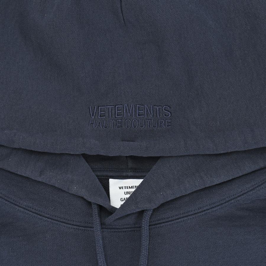 VETEMENTS（ヴェトモン） プルオーバー パーカー オートクチュール 