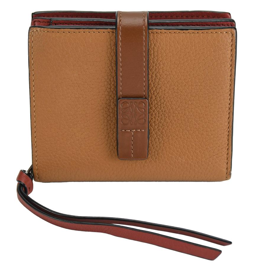 ロエベ LOEWE コンパクト ジップ ウォレット 二つ折り財布 C660Z41X01 
