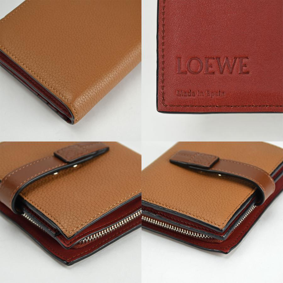 ロエベ LOEWE コンパクト ジップ ウォレット 二つ折り財布 C660Z41X01 