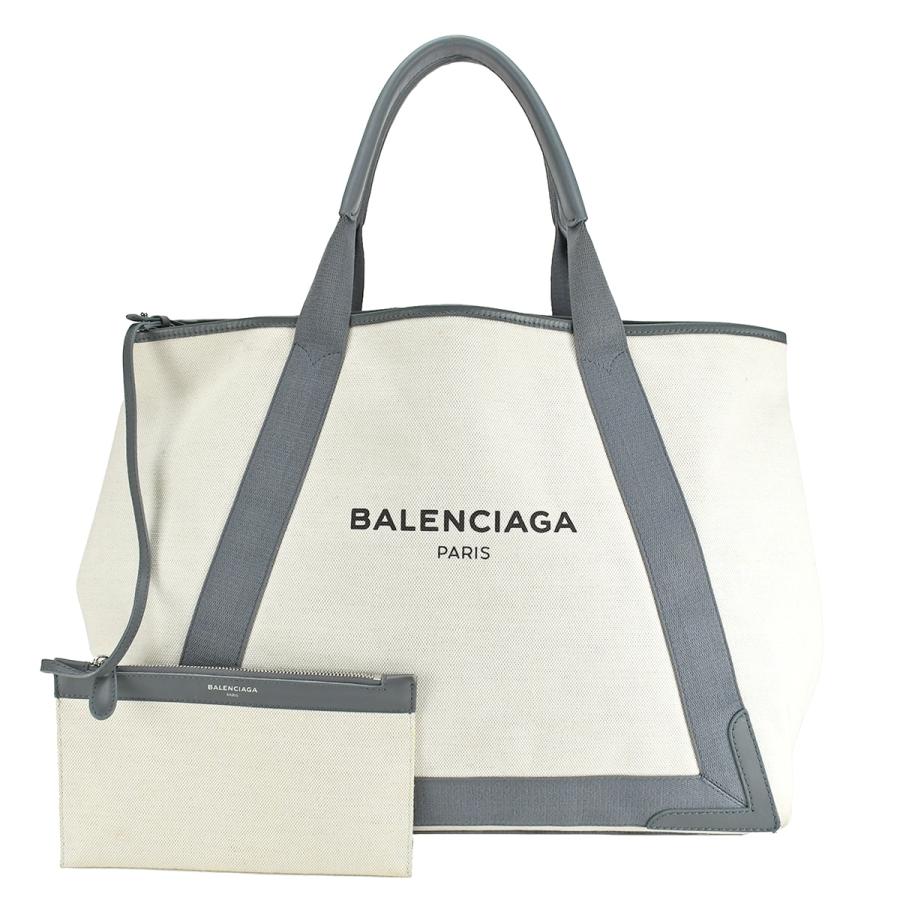 BALENCIAGA（バレンシアガ） ネイビー カバス M トートバッグ