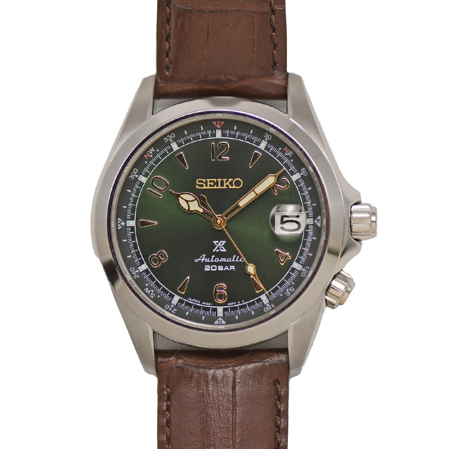 セイコー SEIKO プロスペックス アルピニスト 自動巻き グリーン