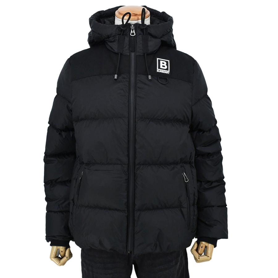 美品 BURBERRY ラバーロゴ ダウンジャケット BURBERRY（バーバリー） ダウンジャケット ラバー ロゴ フーディー