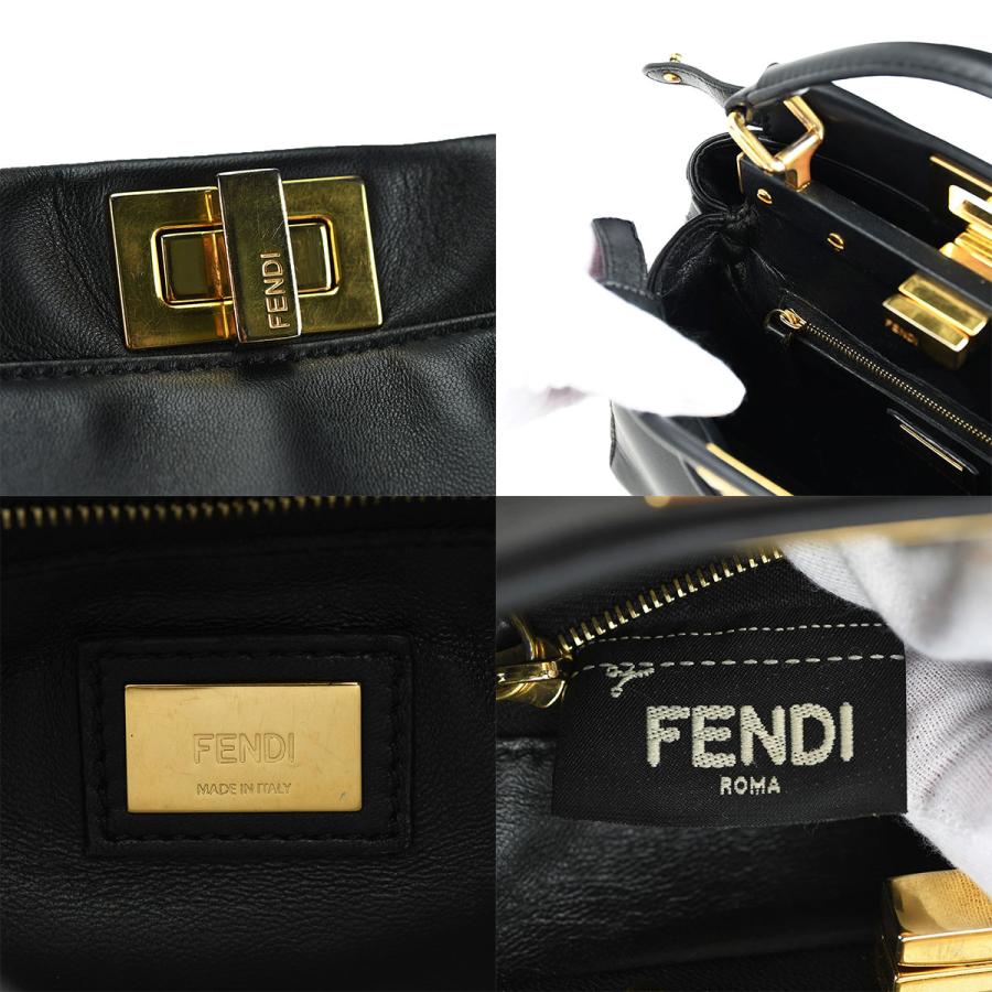 FENDI フェンディ ミニ ピーカブー スモール ハンドバッグ 8BN244 