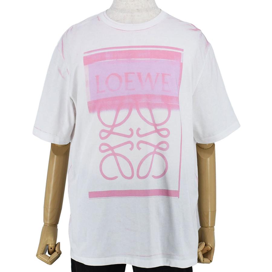 ロエベ アナグラム フォトコピー Tシャツ LOEWE ロエベ アナグラム