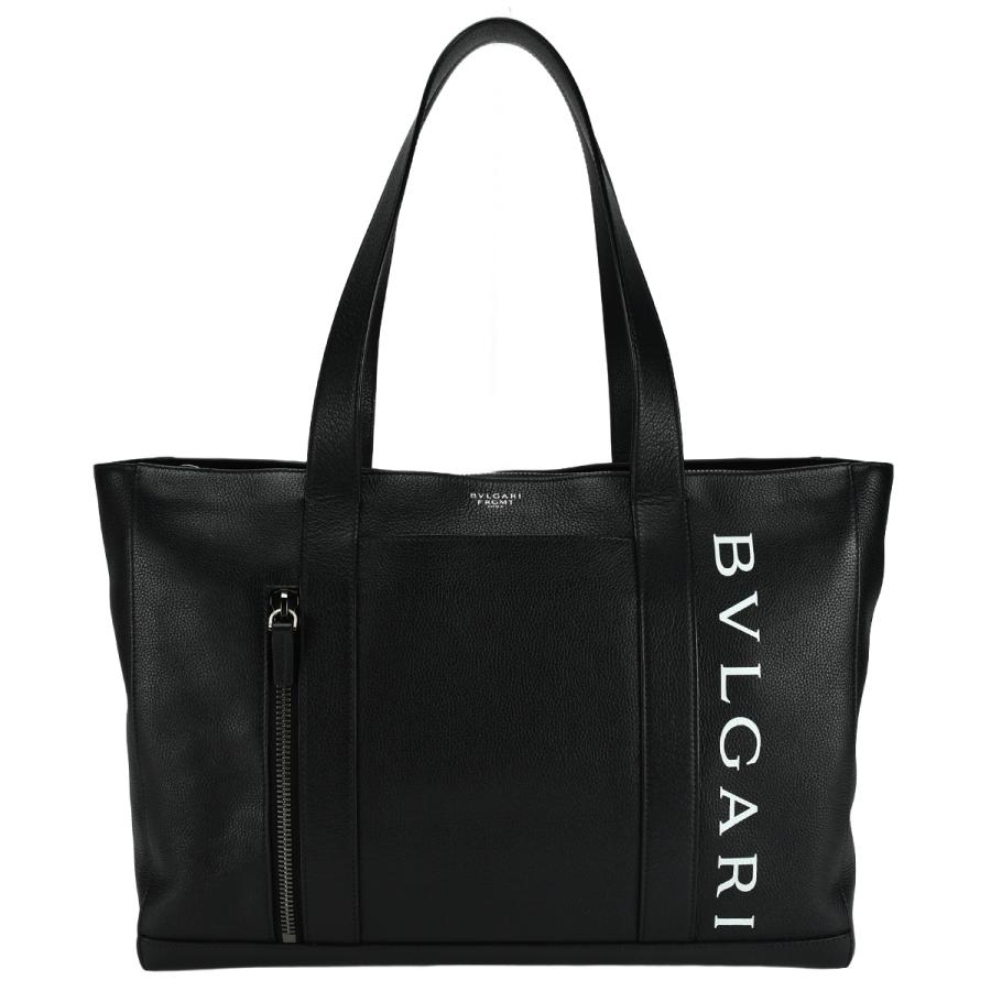 BVLGARI ロゴプリント トートバッグ BVLGARI（ブルガリ） FRAGMENT フラグメント プリント ロゴ トート