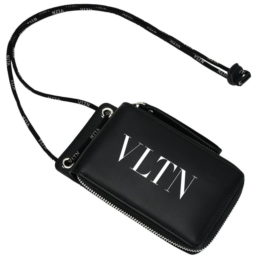 VALENTINO ヴァレンティノ ネックウォレット ラウンドファスナー 二  