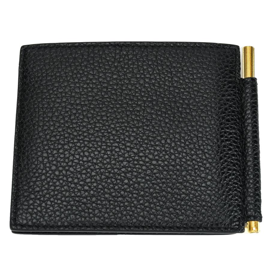 TOM FORD トムフォード マネークリップ付き 二つ折り 財布 札入れ 
