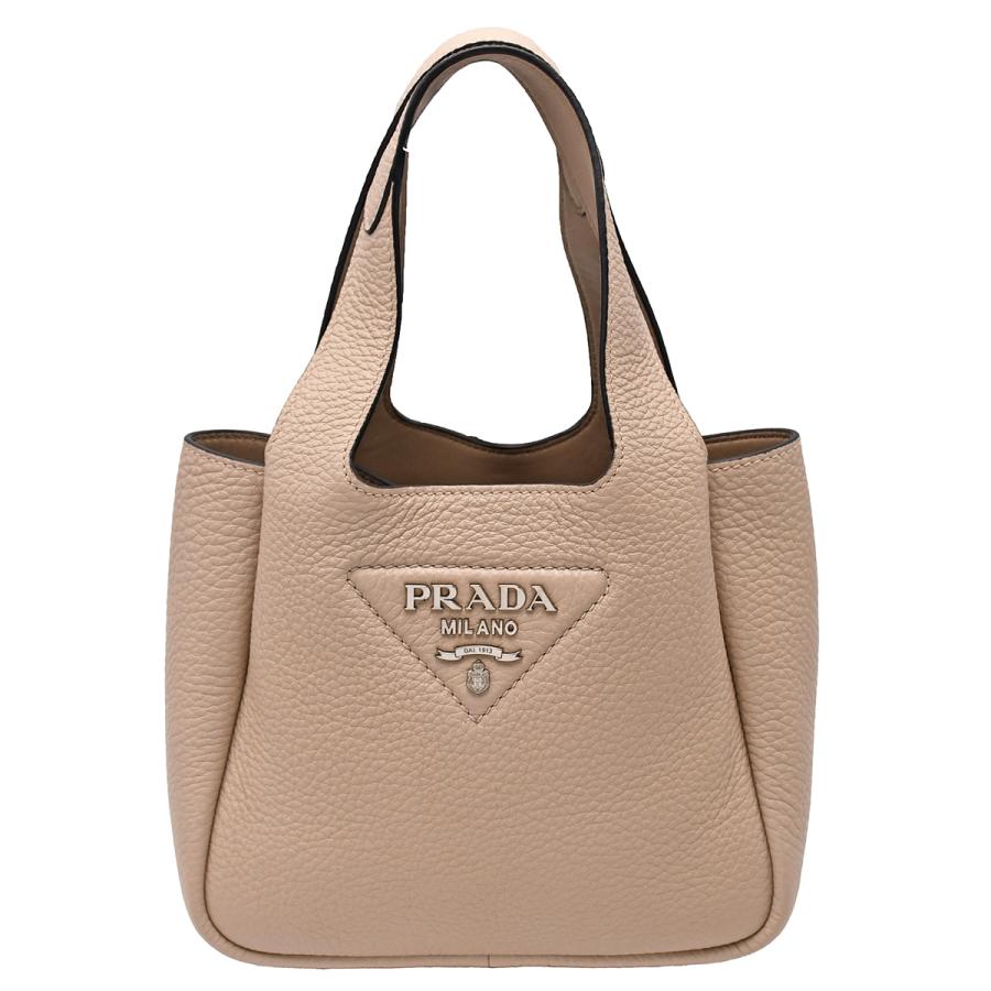 PRADA プラダ ヴィッテロダイノ ソフト レザー ミニハンドバッグ 