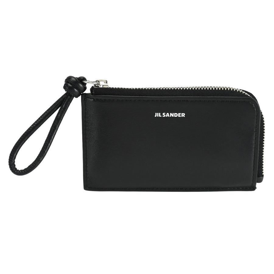 ジルサンダー JIL SANDER ブラックレザー フラグメントケース 【公式通販】