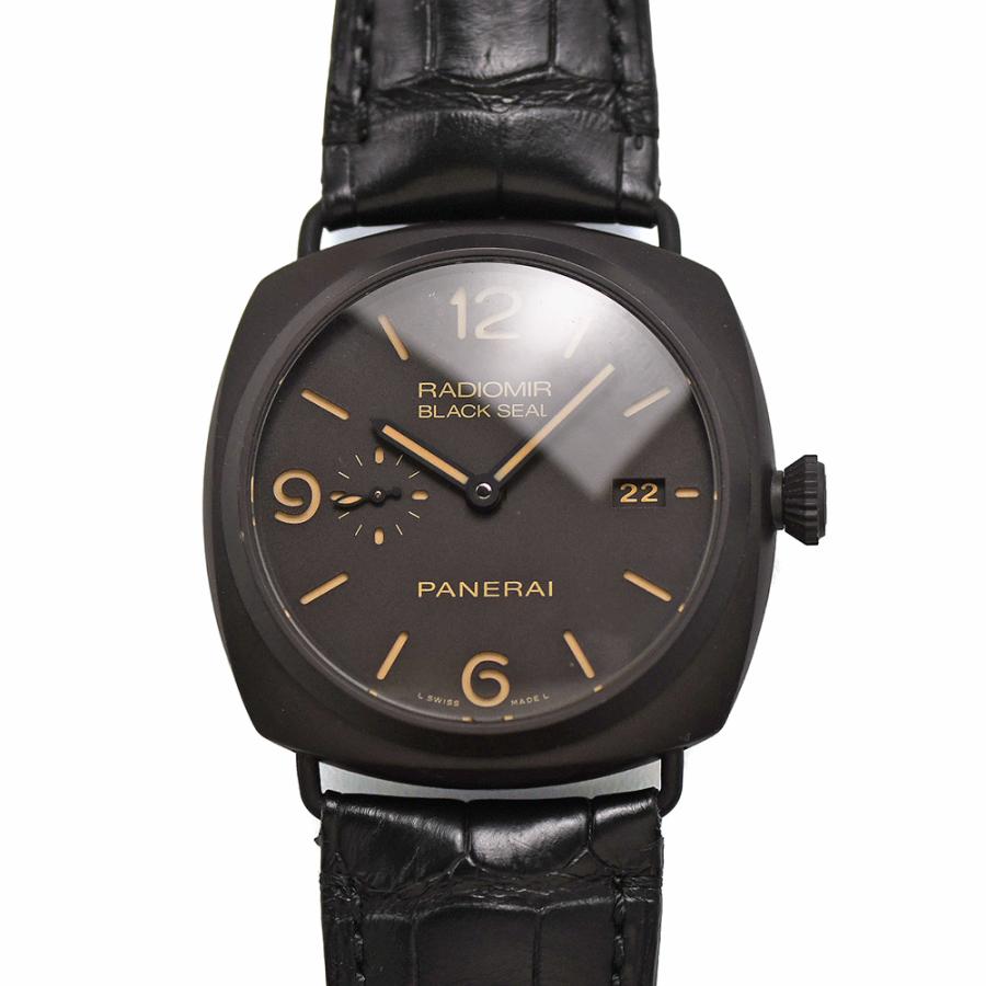 パネライ PANERAI ラジオミール コンポジット ブラックシール 3デイズ オートマティック PAM00505 自動巻 O番 メンズ 腕時計 中古 | OFFICINE PANERAI