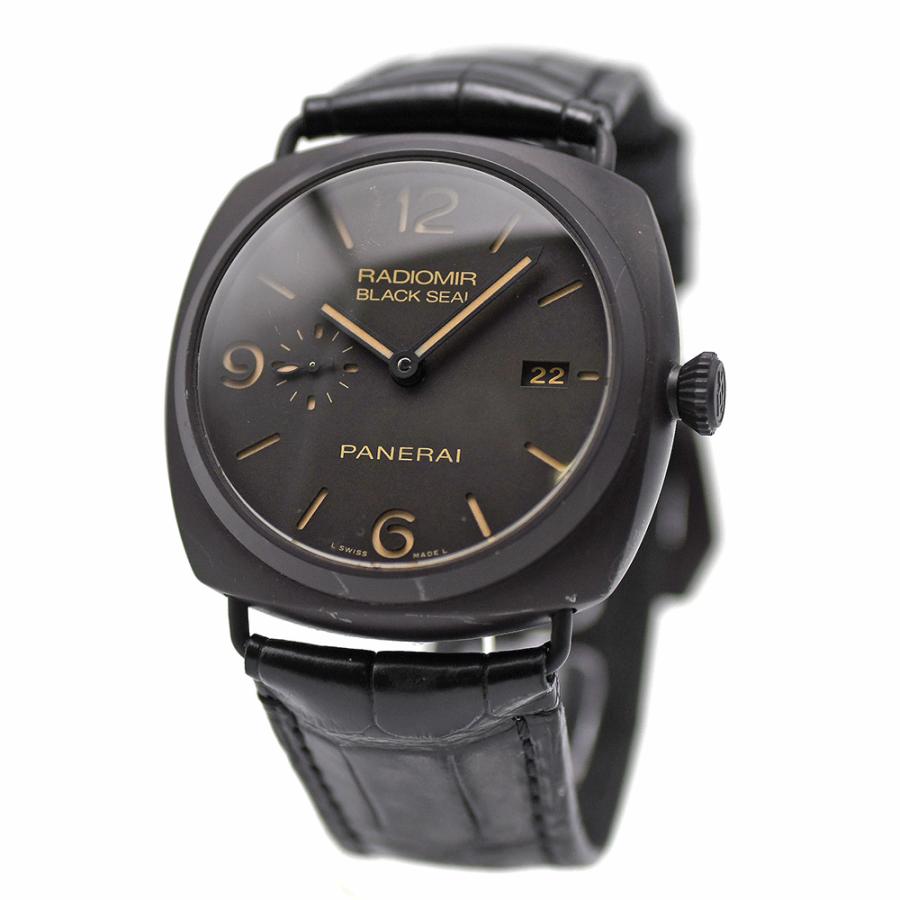 パネライ PANERAI ラジオミール コンポジット ブラックシール 3デイズ オートマティック PAM00505 自動巻 O番 メンズ 腕時計 中古 | OFFICINE PANERAI | 02