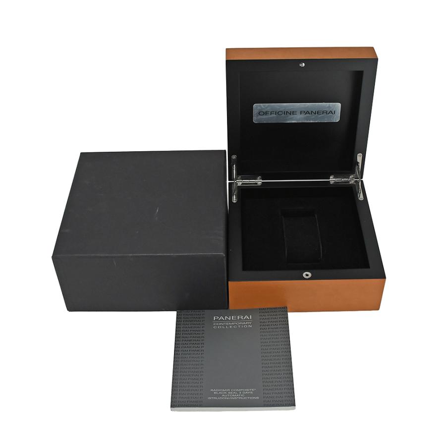 パネライ PANERAI ラジオミール コンポジット ブラックシール 3デイズ オートマティック PAM00505 自動巻 O番 メンズ 腕時計 中古 | OFFICINE PANERAI | 07