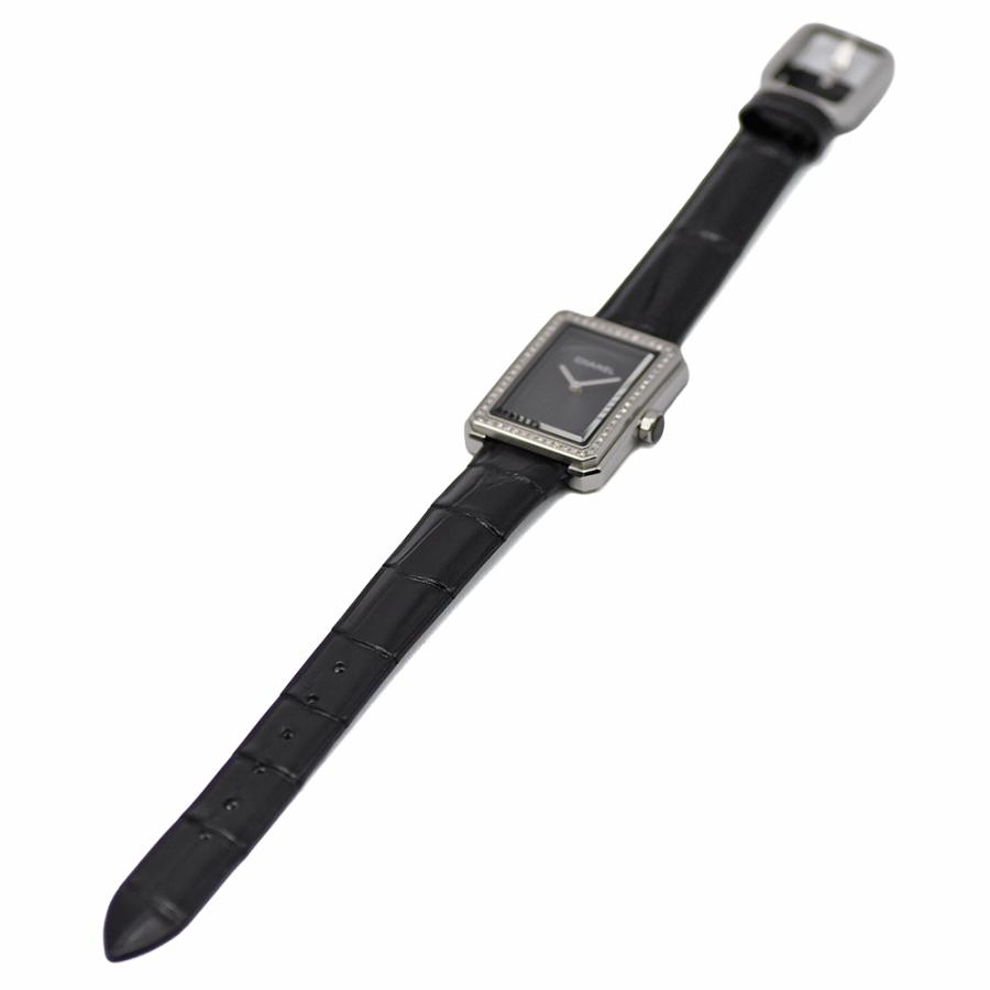 CHANEL シャネル ボーイフレンド H4883 クォーツ ダイヤベゼル SS  