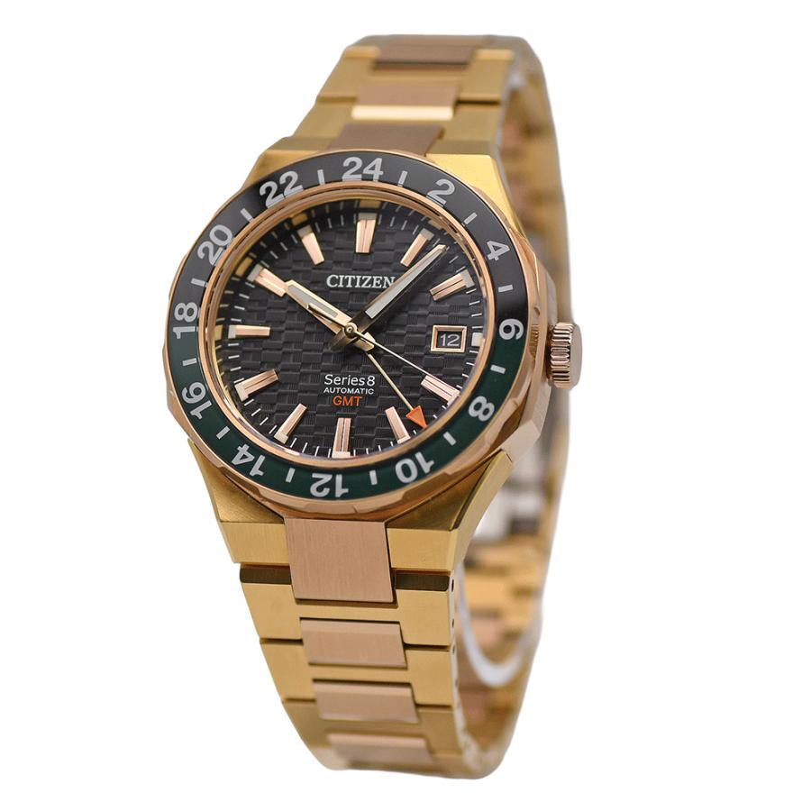 シチズン CITIZEN シリーズ8 880メカニカル メンズ 自動巻 GMT機能 ステンレス ゴールド  NB6033-51E | CITIZEN | 02
