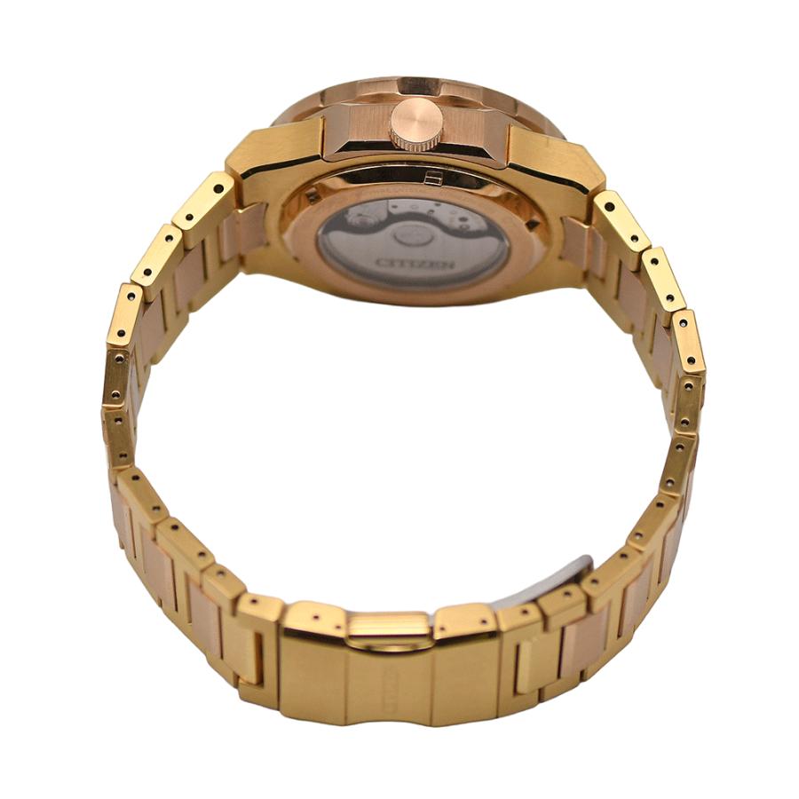 シチズン CITIZEN シリーズ8 880メカニカル メンズ 自動巻 GMT機能 ステンレス ゴールド  NB6033-51E | CITIZEN | 03