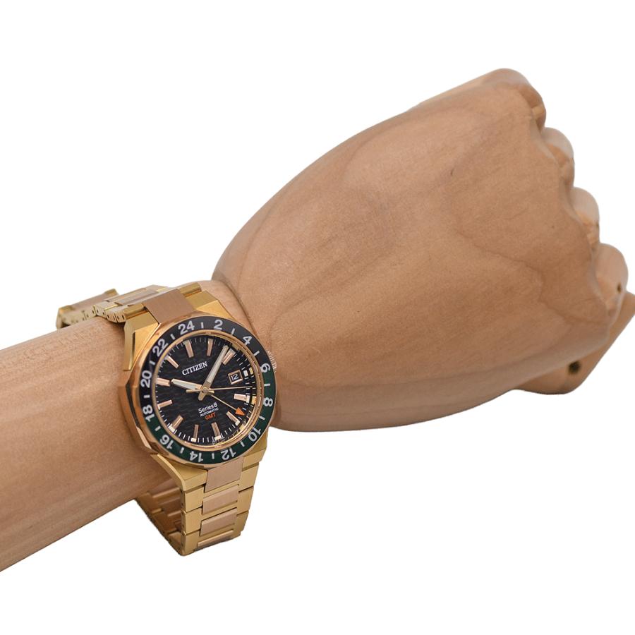 シチズン CITIZEN シリーズ8 880メカニカル メンズ 自動巻 GMT機能 ステンレス ゴールド  NB6033-51E | CITIZEN | 05