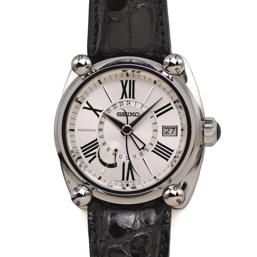 【超美品OH済】セイコー ガランテ GMT スプリングドライブ SBLA035 SEIKO セイコー GALANTE ガランテ GMT スプリングドライブ