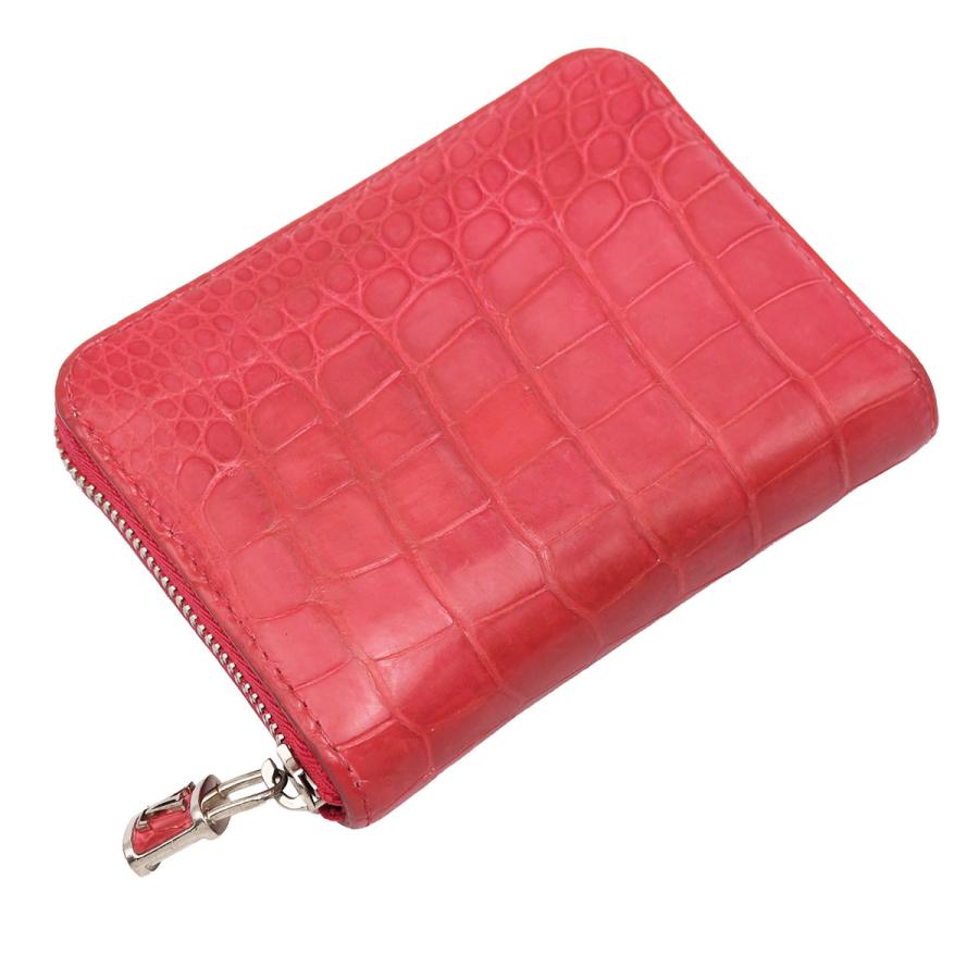 ルイヴィトン LOUIS VUITTON ジッピー コインパース N96512 ローズフューシャ クロコダイル ブリリアント ピンク レザー レディース | LOUIS VUITTON | 03