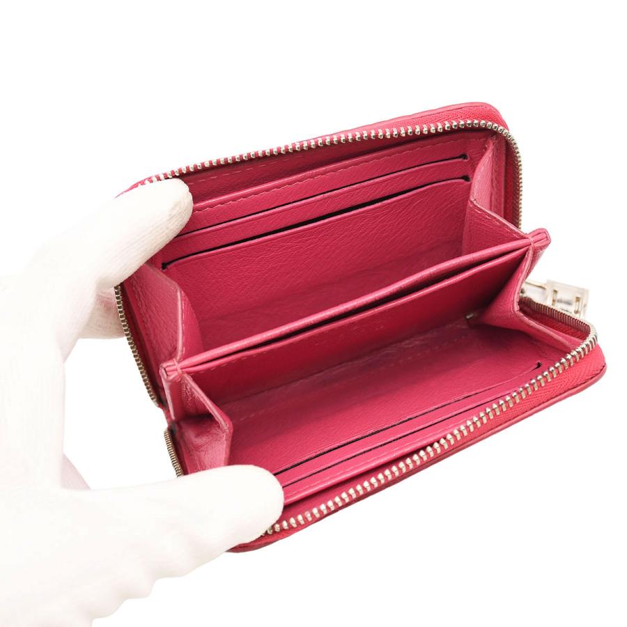 ルイヴィトン LOUIS VUITTON ジッピー コインパース N96512 ローズフューシャ クロコダイル ブリリアント ピンク レザー レディース | LOUIS VUITTON | 04