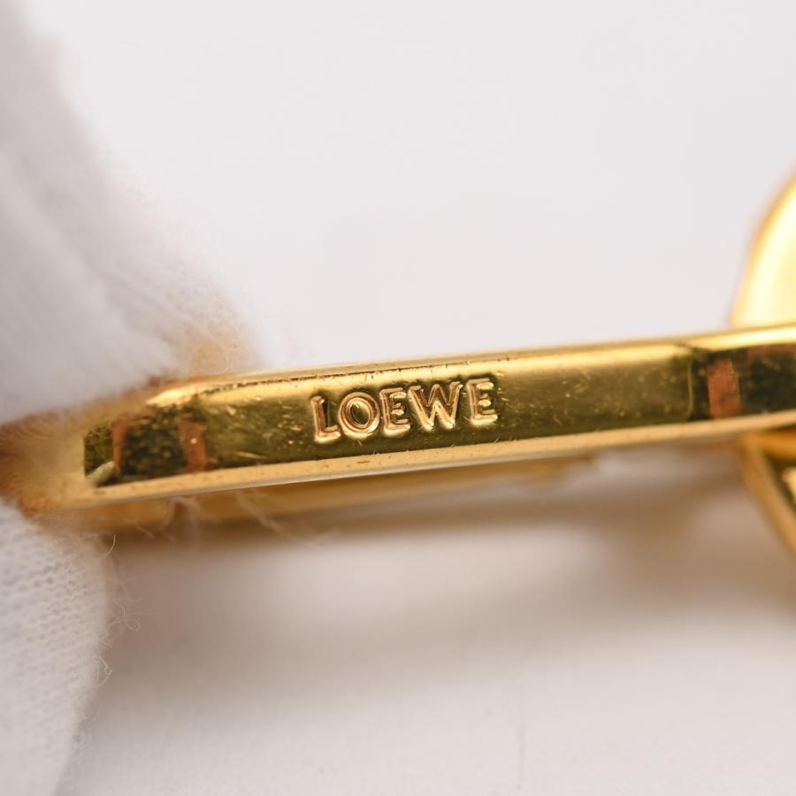 LOEWE グリーン キーリング ノットチャーム 06-104.72 LOEWE