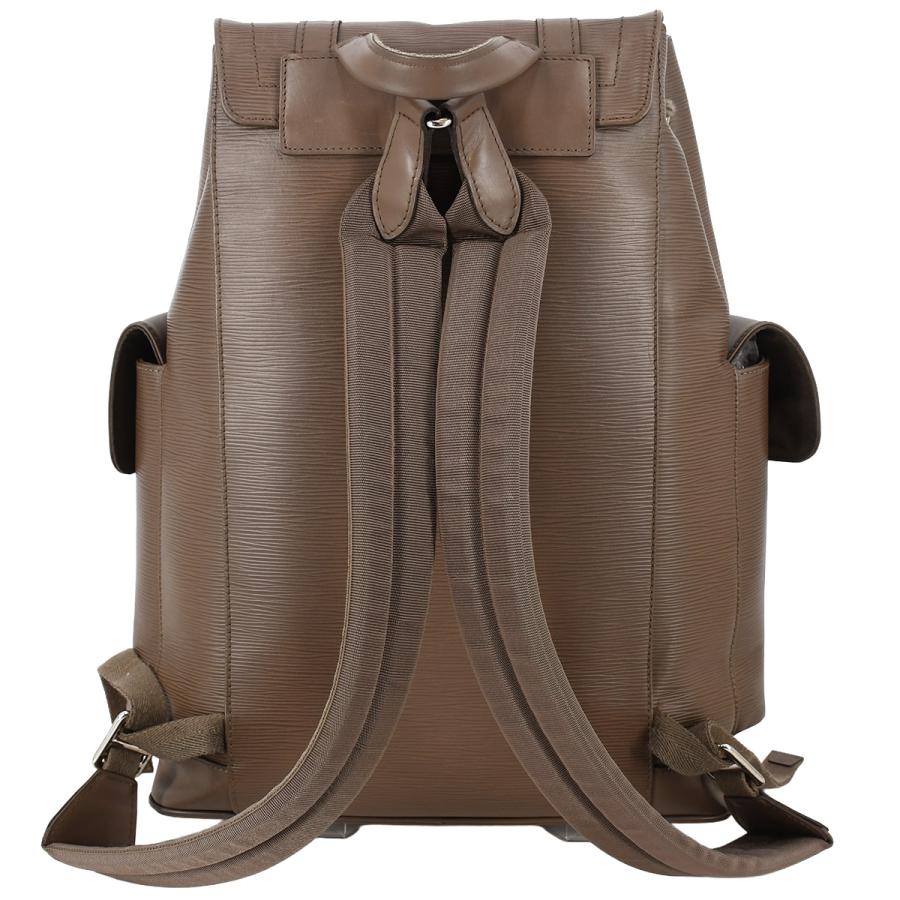 ルイヴィトン LOUIS VUITTON エピ クリストファー PM バックパック M50160 レザー トープ ブラウン グレージュ リュックサック メンズ | LOUIS VUITTON | 01