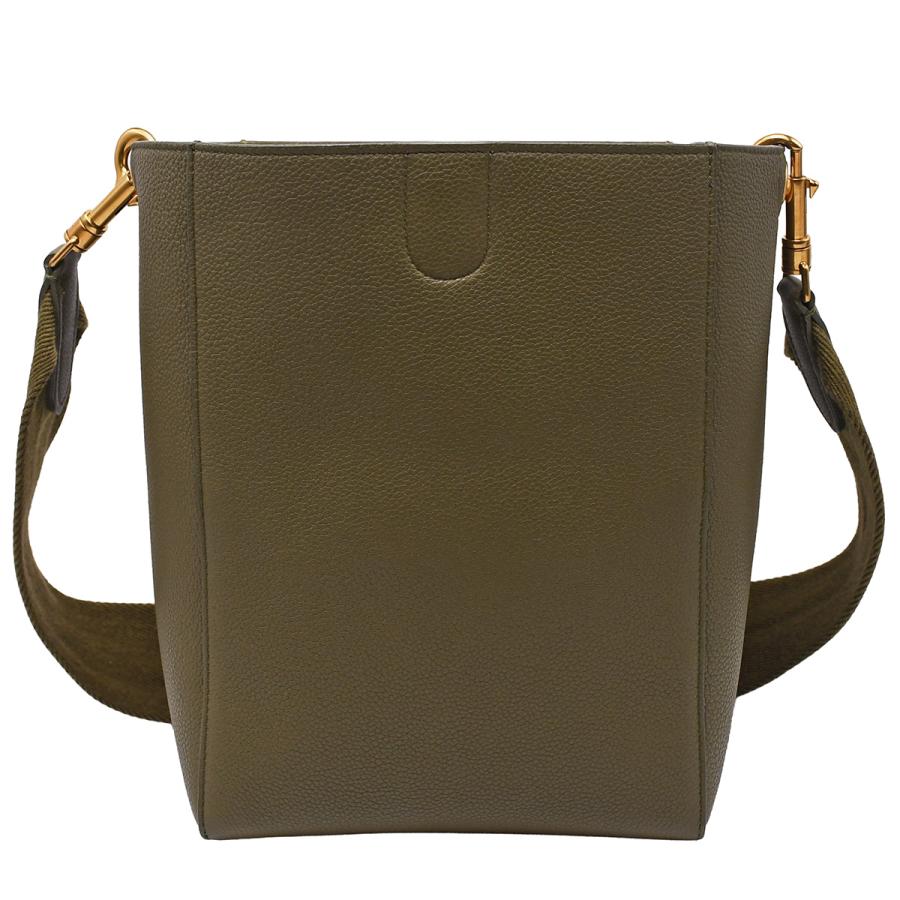 セリーヌ CELINE サングル バケット スモール ショルダーバッグ 189303 レザー カーキ グリーン ゴールド金具 ワンショルダー 肩掛け レディース | CELINE | 02