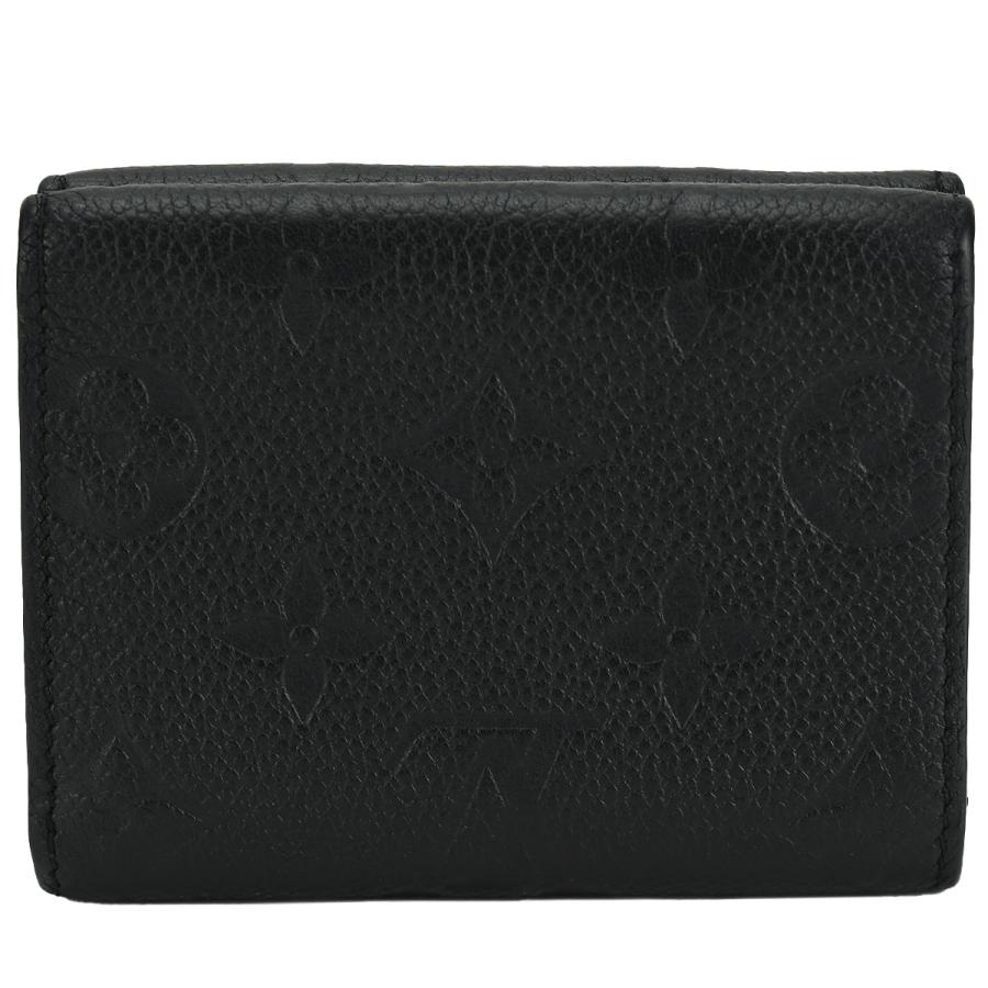 ルイヴィトン LOUIS VUITTON モノグラム アンプラント ポルトフォイユ セレスト M82133 三つ折り財布 黒 ブラック レザー コンパクト ミニウォレット | LOUIS VUITTON | 01