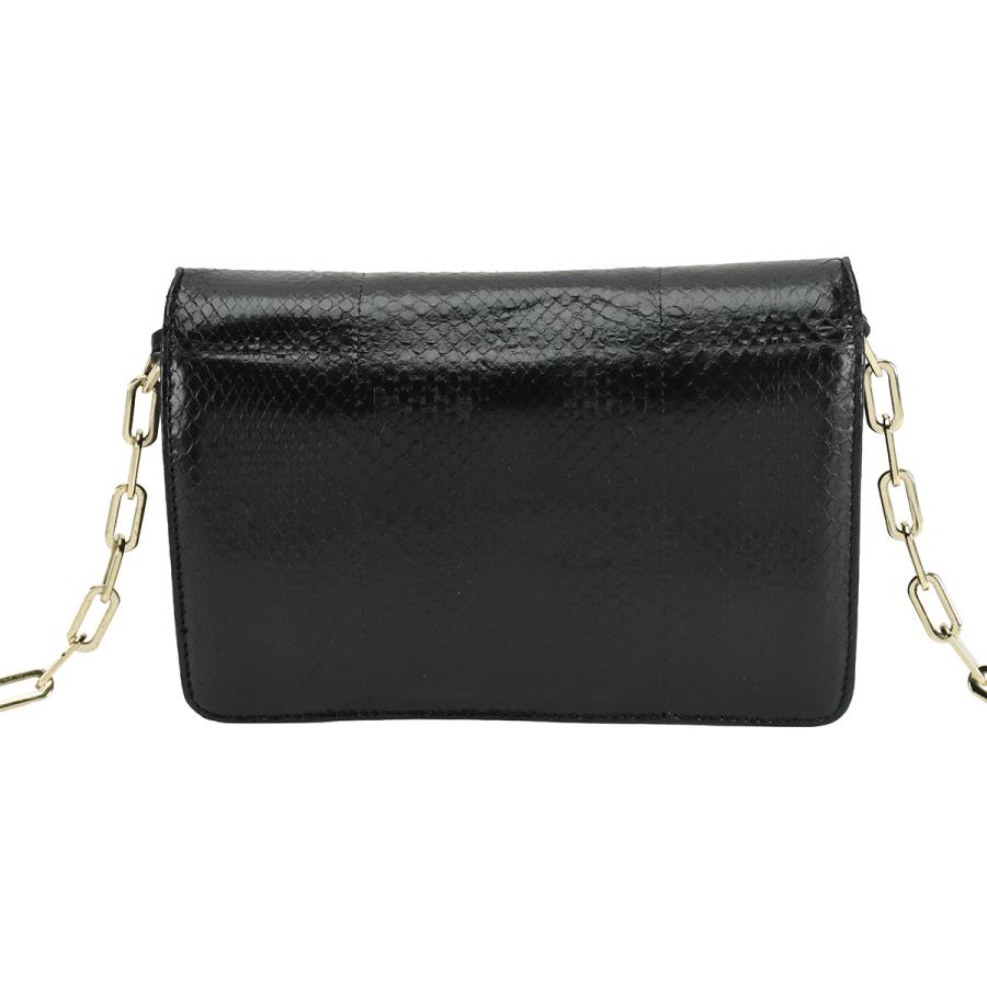 プラダ PRADA チェーンウォレット ショルダーバッグ BT1045 ブラック 黒 ゴールド金具 パイソン レディース | PRADA | 01
