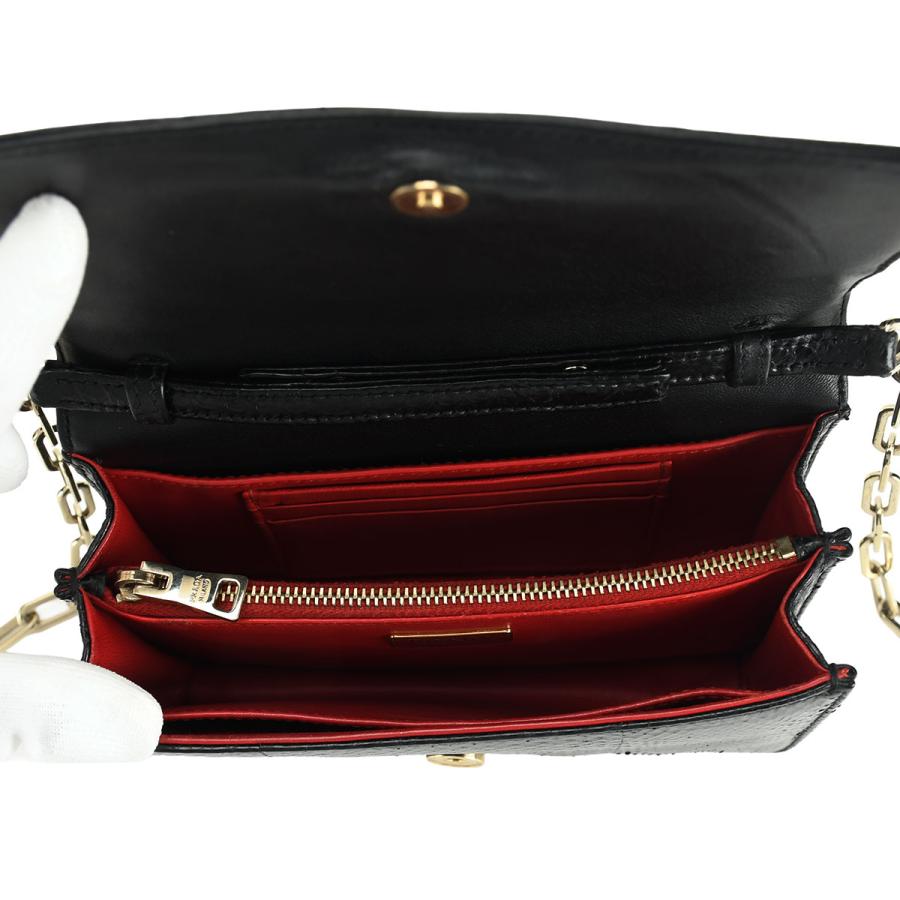 プラダ PRADA チェーンウォレット ショルダーバッグ BT1045 ブラック 黒 ゴールド金具 パイソン レディース | PRADA | 04