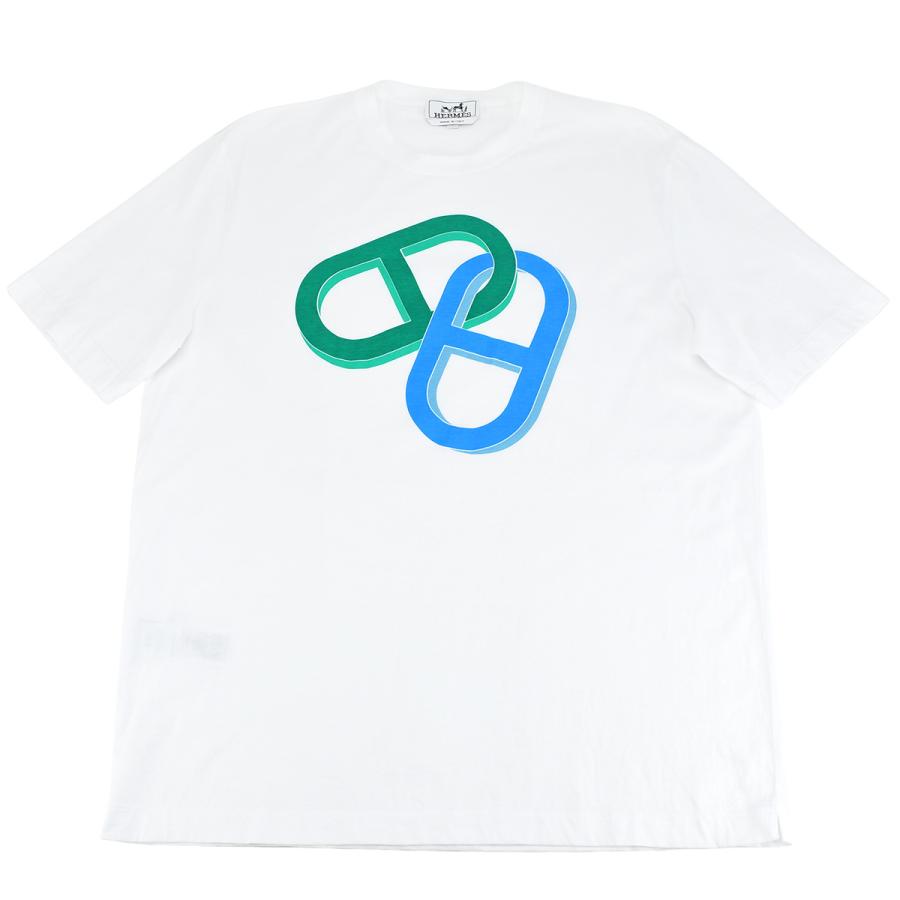 HERMES エルメス カットソー クルーネック 半袖 Tシャツ