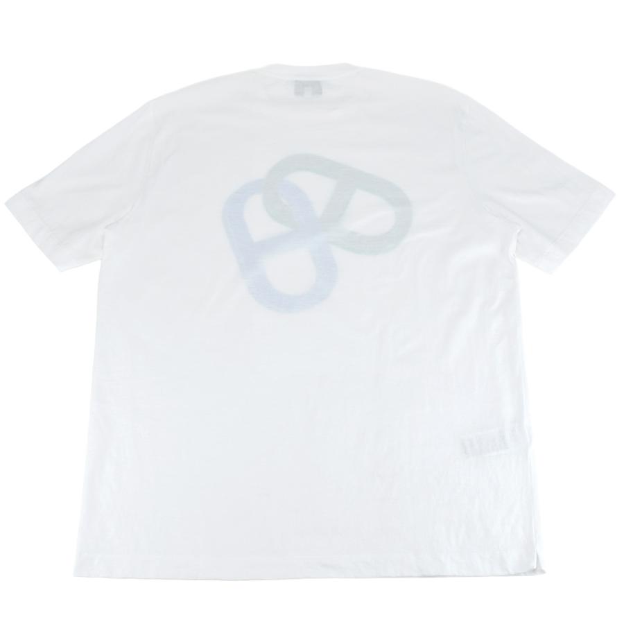 HERMES ホワイト Tシャツ サイズL