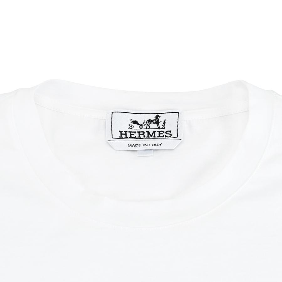 HERMES エルメス カットソー クルーネック 半袖 Tシャツ