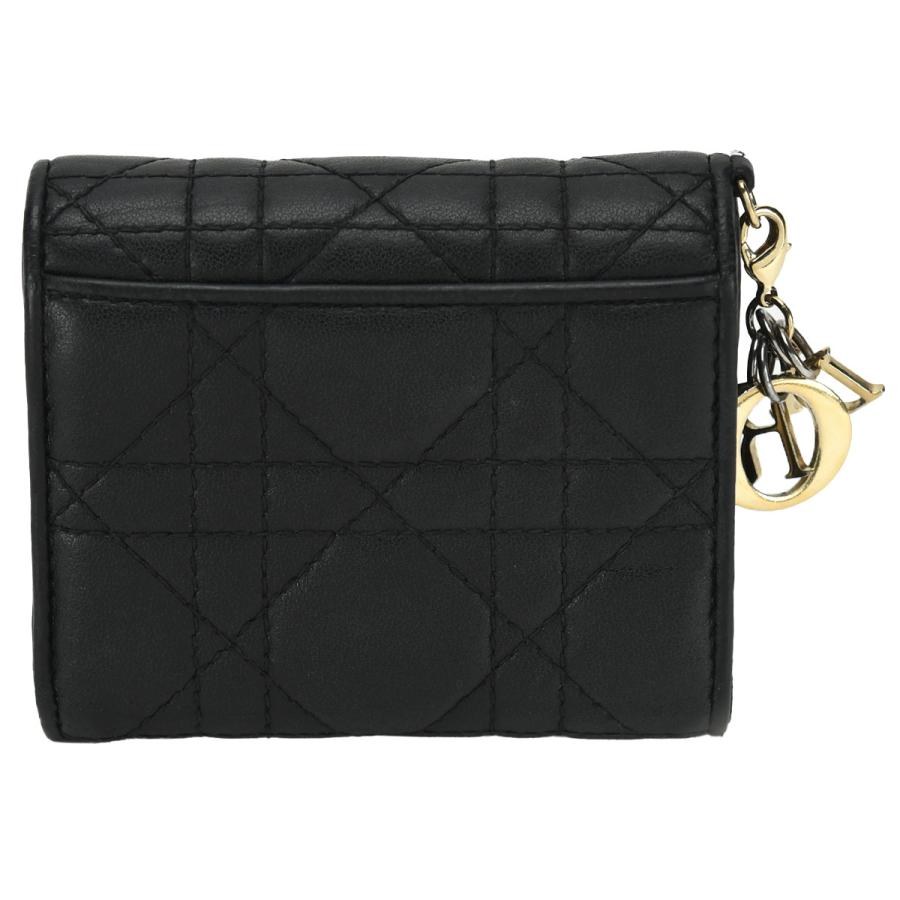 新品】Dior レディディオール ロータスウォレット カナージュ