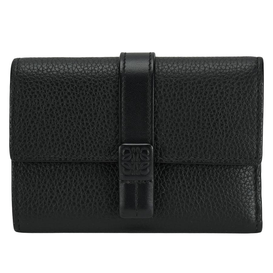 ロエベ アナグラム スモール バーティカルウォレット 三つ折り財布