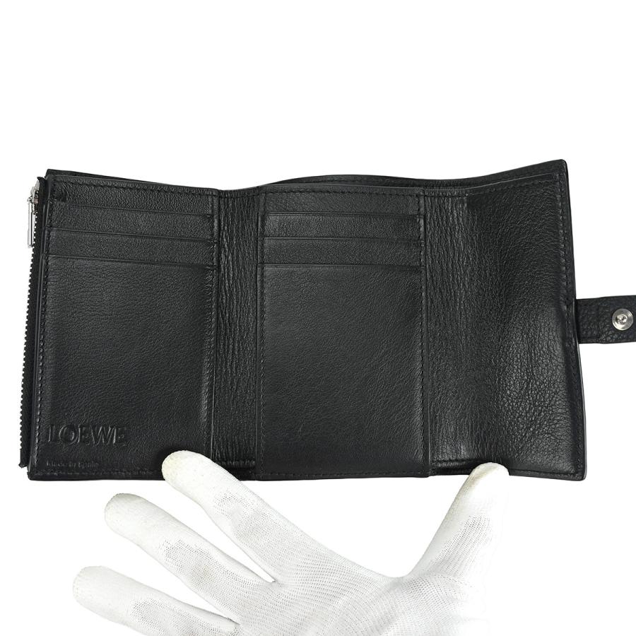 LOEWE ロエベ バーティカル ウォレット スモール 三つ折り 財布  