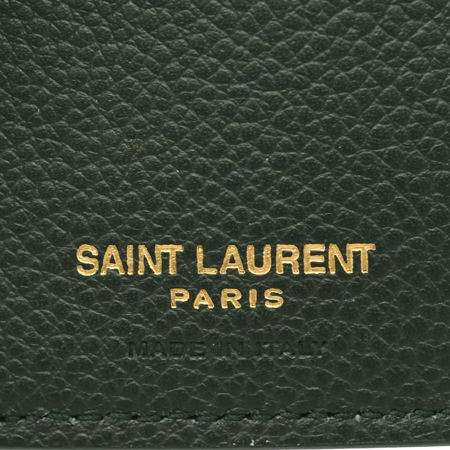 SAINT LAURENT サンローラン 三つ折り財布 オリガミタイニーウォレット 