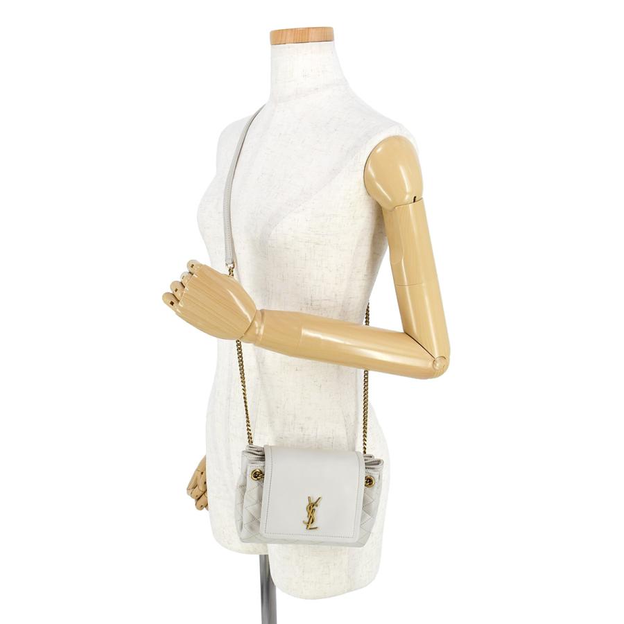 SAINT LAURENT ヴィニル ホワイト チェーンバッグ サンローラン 楽天市場】サンローラン バッグ レディース ヴィニル ラウンド
