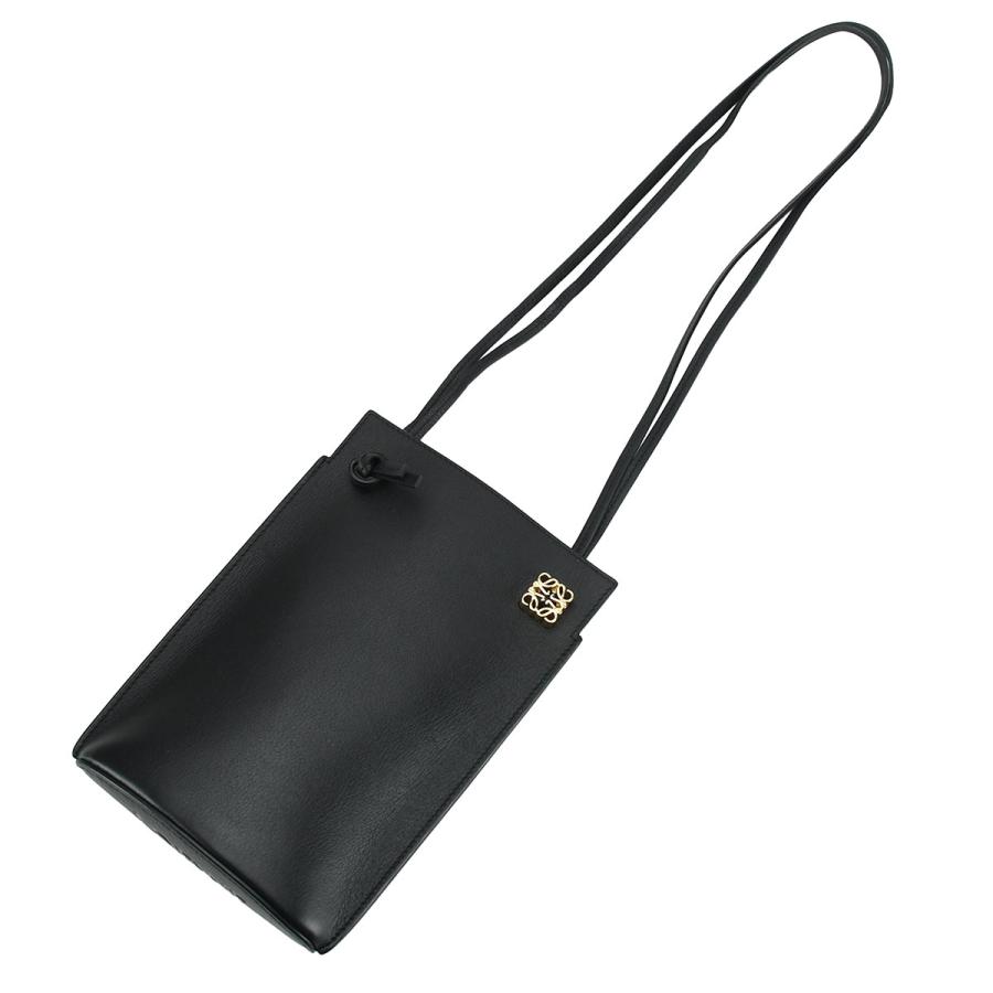 ロエベ LOEWE ダイスポケット ショルダーバッグ C630R12X01 ブラック 黒 レザー ゴールド金具 レディース | LOEWE | 03