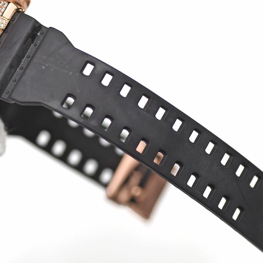 CASIO カシオ G-SHOCK ジーショック GA-100 カスタムモデル クォーツ ストーン装飾 ジルコニア アナデジ メンズ 腕時計 電池交換済み 中古 | CASIO | 03