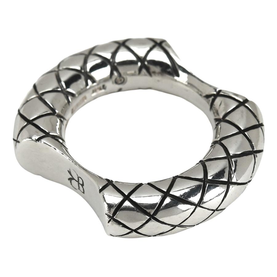 Bottega Venetaボッテガヴェネタ イントレチャート リング 約24号