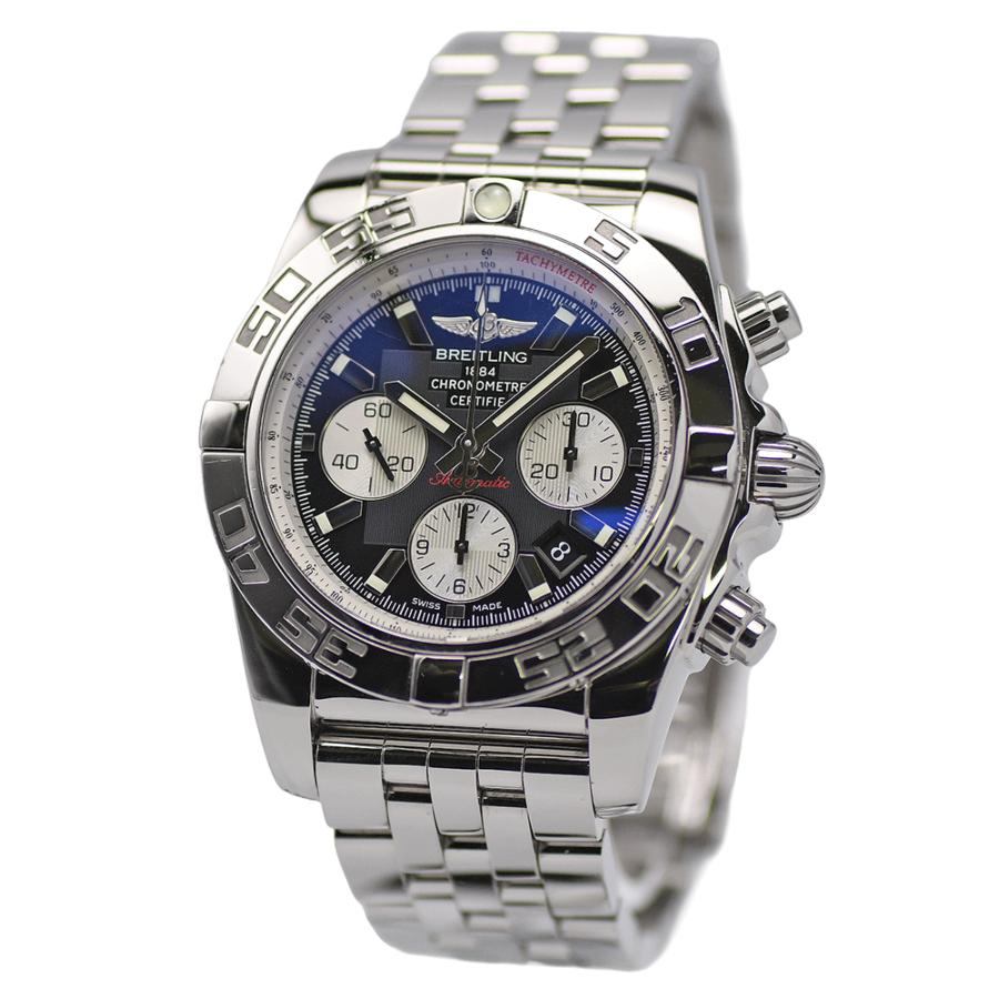 ブライトリング BREITLING クロノマット 44 オートマティック AB0110121B1A1 自動巻 クロノメーター メンズ 腕時計 研磨仕上げ済み 中古 | ブライトリング | 02