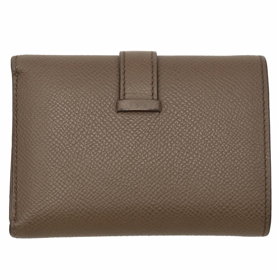 HERMES（エルメス） ベアン コンビネ 三つ折り 財布 エプソン レザー
