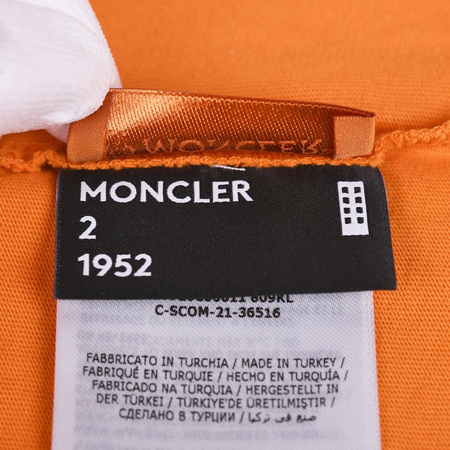 MONCLER（モンクレール） ジーニアス ロゴワッペン 半袖 クルーネック