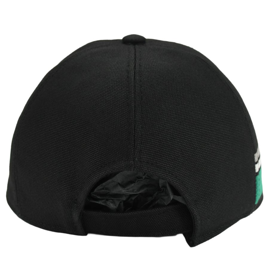 プラダ PRADA ベースボール キャップ 帽子 スポーツ ロゴ メンズ レディース コットン ブラック 黒 サイズM | PRADA | 05