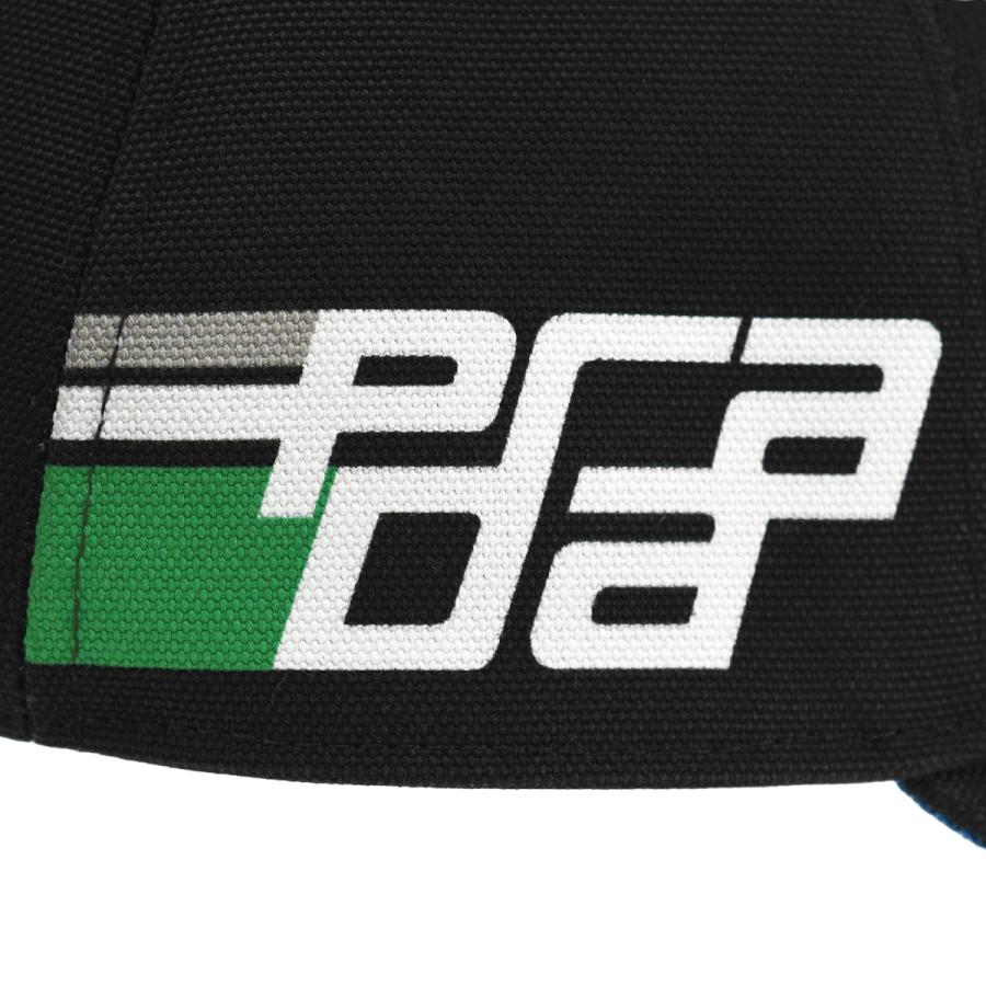 プラダ PRADA ベースボール キャップ 帽子 スポーツ ロゴ メンズ レディース コットン ブラック 黒 サイズM | PRADA | 08