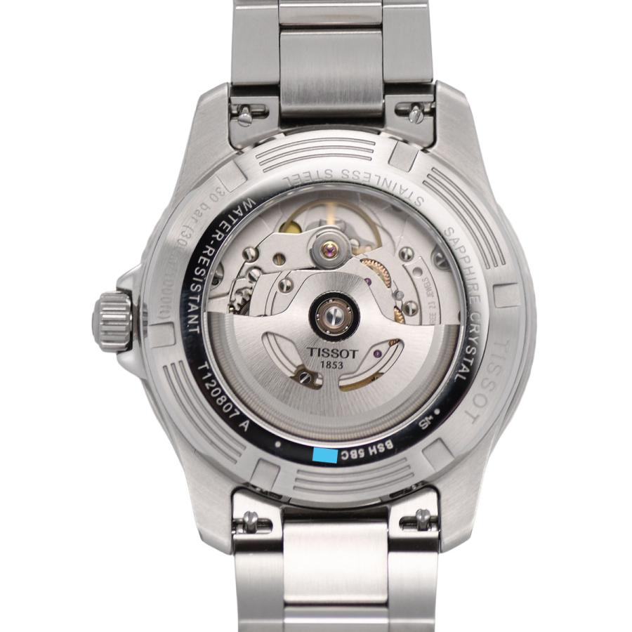 ティソ TISSOT シースター1000 パワーマティック 80 T120.807.11.051.00 自動巻 オートマティック ブラック文字盤 メンズ 男性用 腕時計 | TISSOT | 01