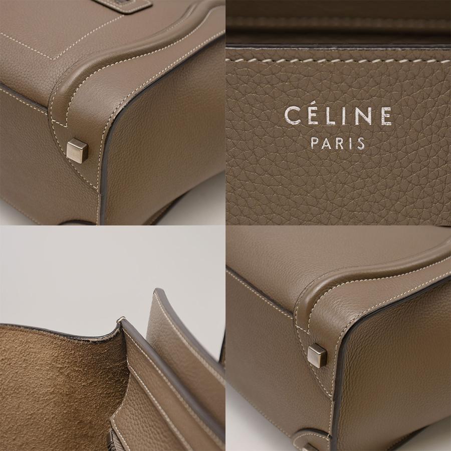 セリーヌ CELINE クロコ 型押し ラゲージ 大容量 ハンドバッグ トート CELINE（セリーヌ） 美品 超希少 豪華 マット クロコダイル