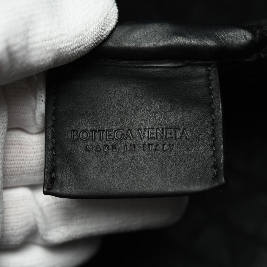 ボッテガヴェネタ BOTTEGA VENETA イントレチャート ブリーフケース ビジネスバッグ メンズ レザー シルバー金具 ブラック 651580 | BOTTEGA VENETA | 08