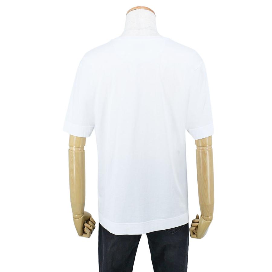 FENDI（フェンディ） 半袖 クルーネック Tシャツ ロゴパッチ トップス